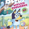 Wielkie podwórko. Bluey. Wesoła kolorowanka