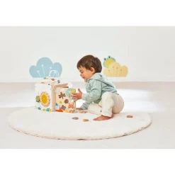 Wielofunkcyjna kostka edukacyjna z pętlą duża 20 aktywności Pure 18m+