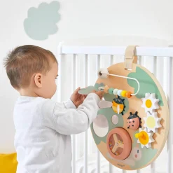 Wielofunkcyjna tablica edukacyjna drewniana Ogród Sweet Cocoon 12m+