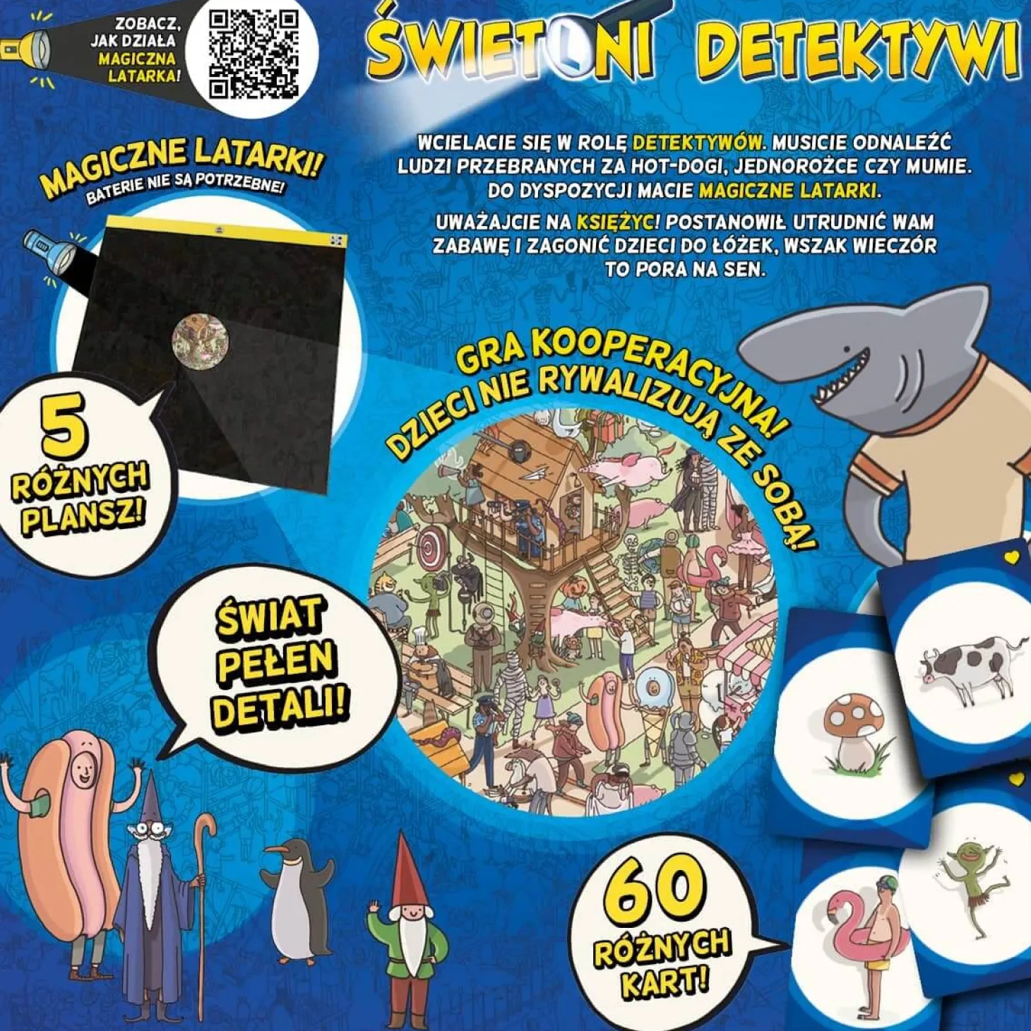 Świetlni detektywi - Gra Planszowa