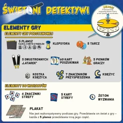 Świetlni detektywi - Gra Planszowa