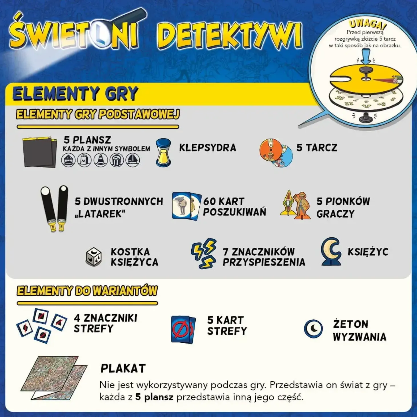 Świetlni detektywi - Gra Planszowa