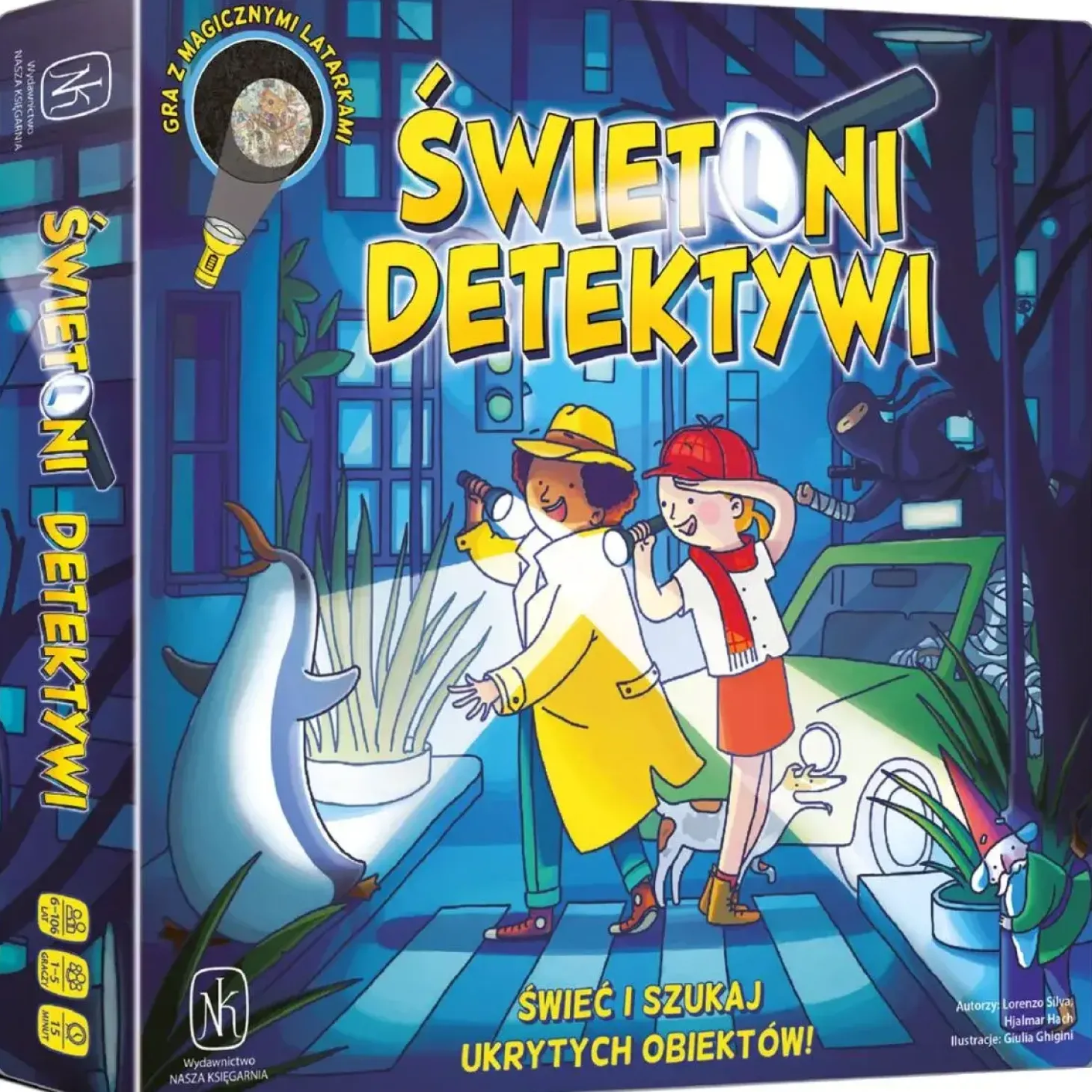 Świetlni detektywi - Gra Planszowa
