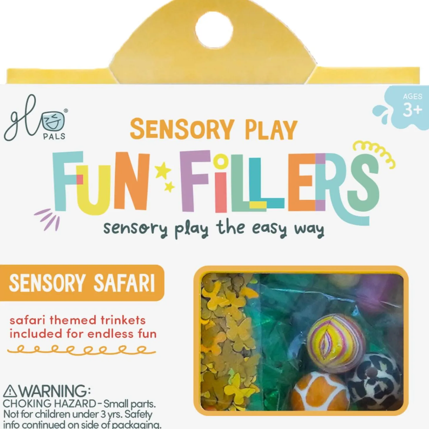 Wkład do słoików, figurki, brokaty i barwniki Fun Fillers - Safari