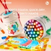 Wkłady do miękkich, zmywalnych kredek silky crayons 12 szt.