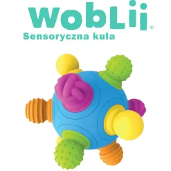 Woblii Kula. Zabawka sensoryczna.