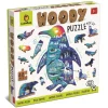 WOODY PUZZLE – drewniane puzzle konturowe – ZWIERZĘTA POLARNE