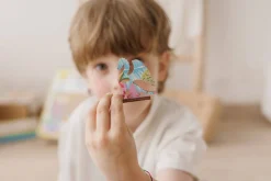 WOODY PUZZLE – drewniane puzzle konturowe – BAŚNIOWE POSTACI