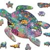 WOODY PUZZLE – drewniane puzzle konturowe – OCEAN