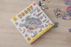 WOODY PUZZLE – drewniane puzzle konturowe – OCEAN