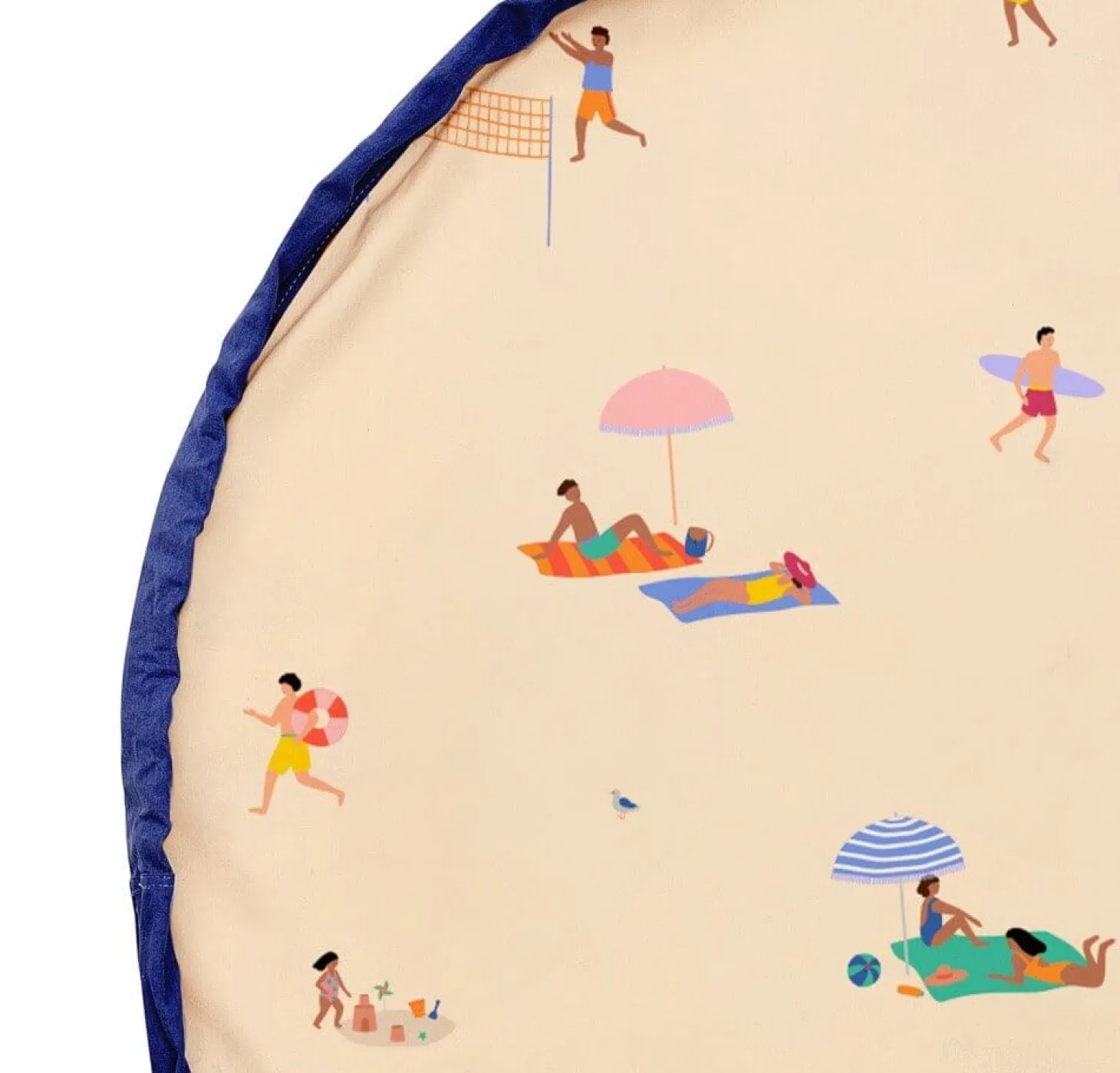 Worek na Zabawki i Mata do Zabawy NOOMAD Outdoor 2w1 - Beach