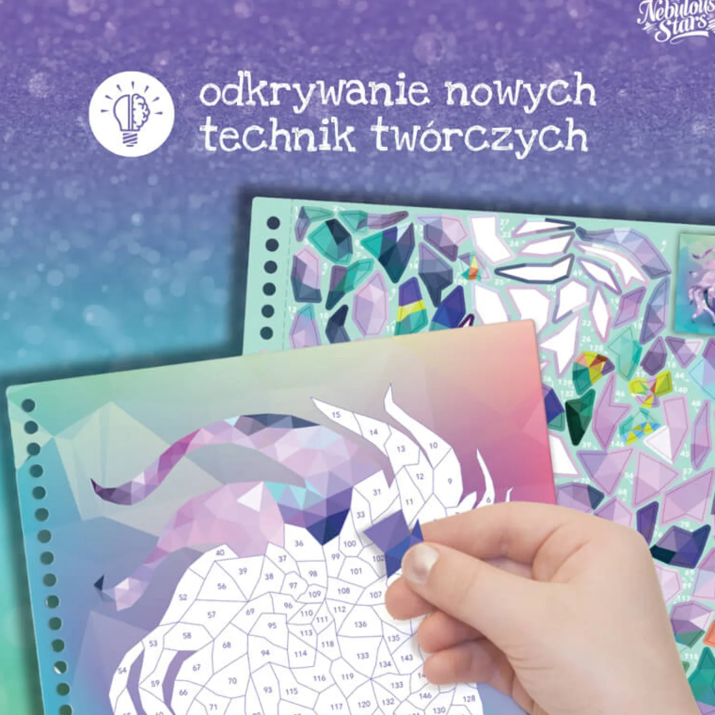 Wyklejanka – obraz po numerach M Marinia 8+