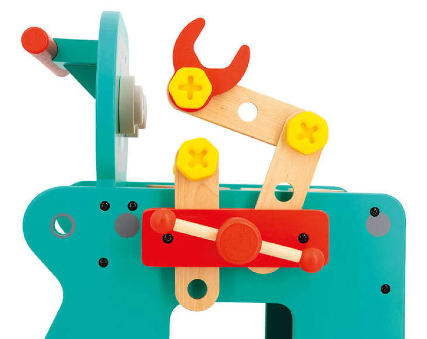 Wózek warsztat magnetyczny z narzędziami Robot Brico ‘Kids 18 m+