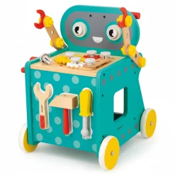 Wózek warsztat magnetyczny z narzędziami Robot Brico ‘Kids 18 m+