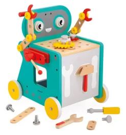 Wózek warsztat magnetyczny z narzędziami Robot Brico ‘Kids 18 m+