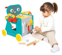 Wózek warsztat magnetyczny z narzędziami Robot Brico ‘Kids 18 m+