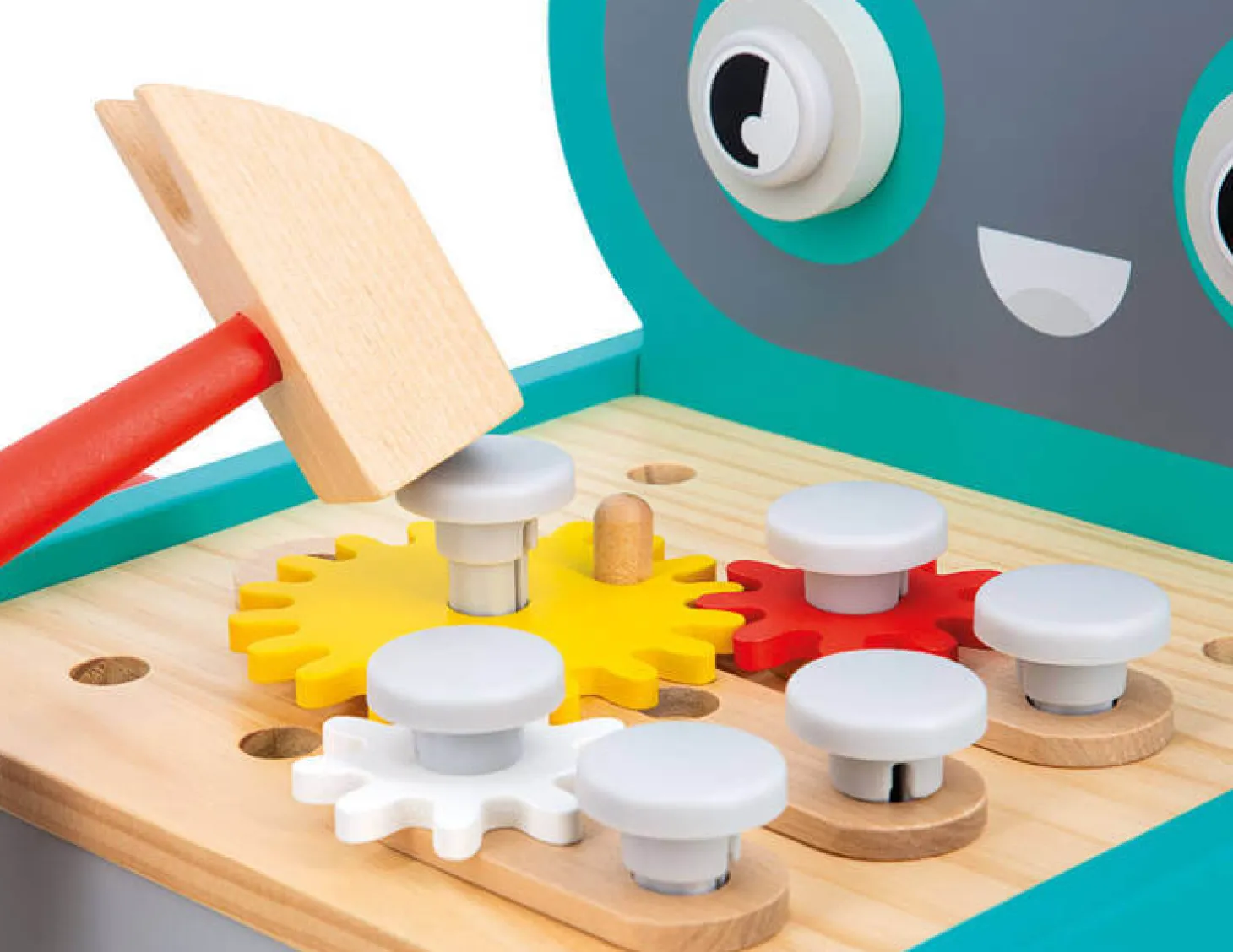 Wózek warsztat magnetyczny z narzędziami Robot Brico ‘Kids 18 m+
