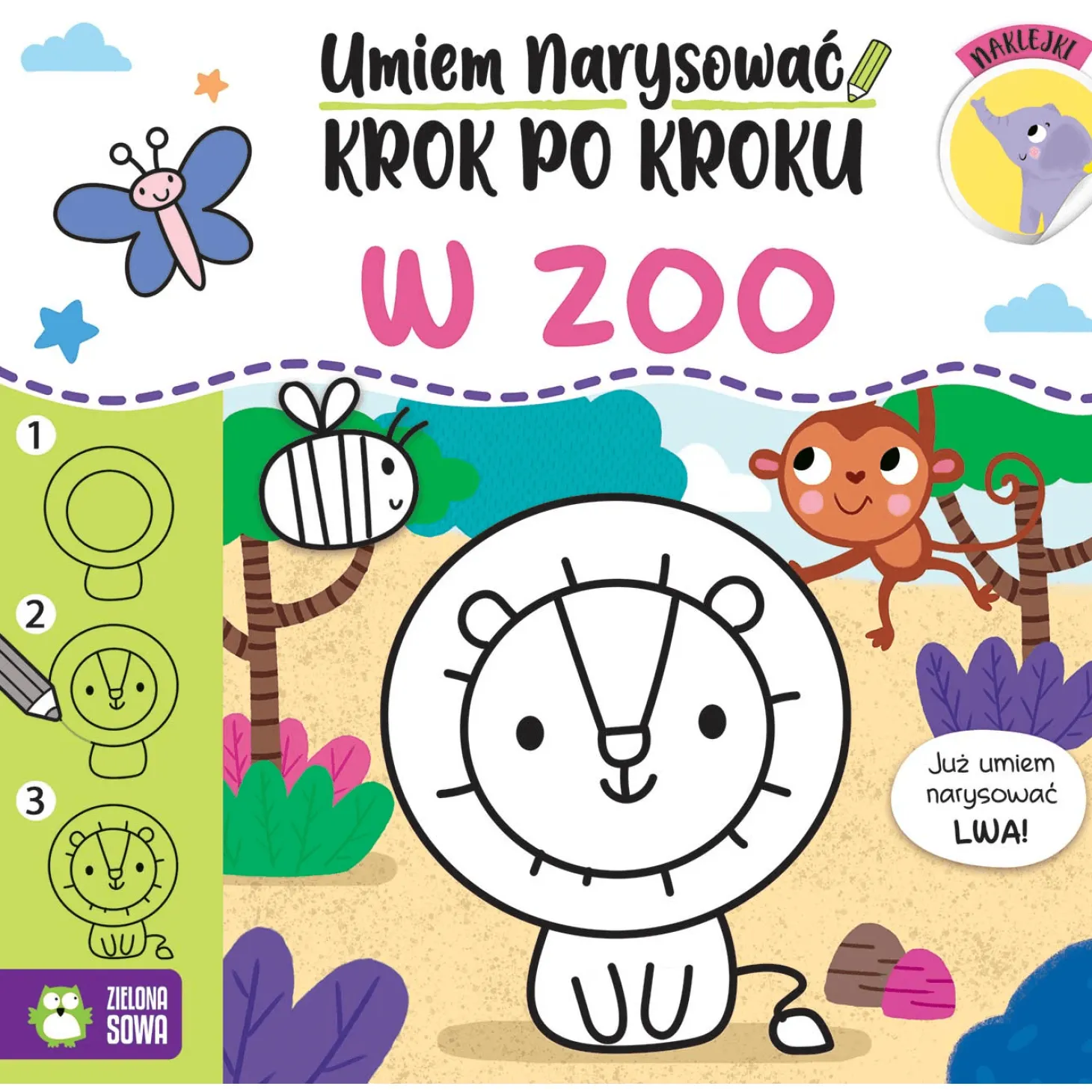 W zoo. Umiem narysować krok po kroku