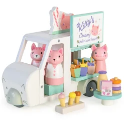 Wóz z mlecznymi koktajlami i lodami, rodzina Kitty