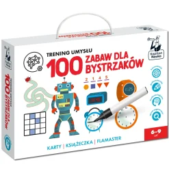 100 zabaw dla bystrzaków. Kapitan Nauka. Trening umysłu