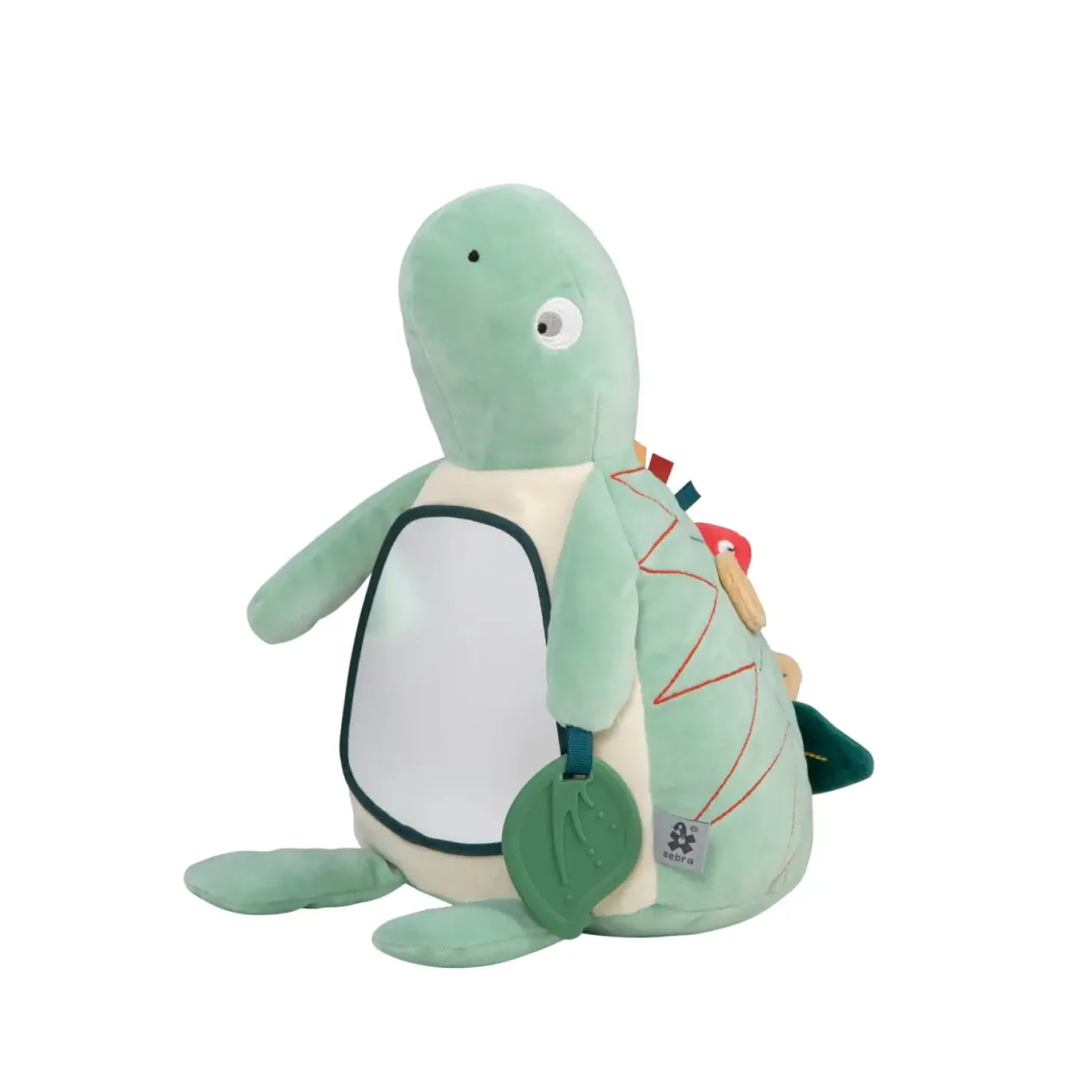 Zabawka aktywizująca z lusterkiem - Turbo the turtle