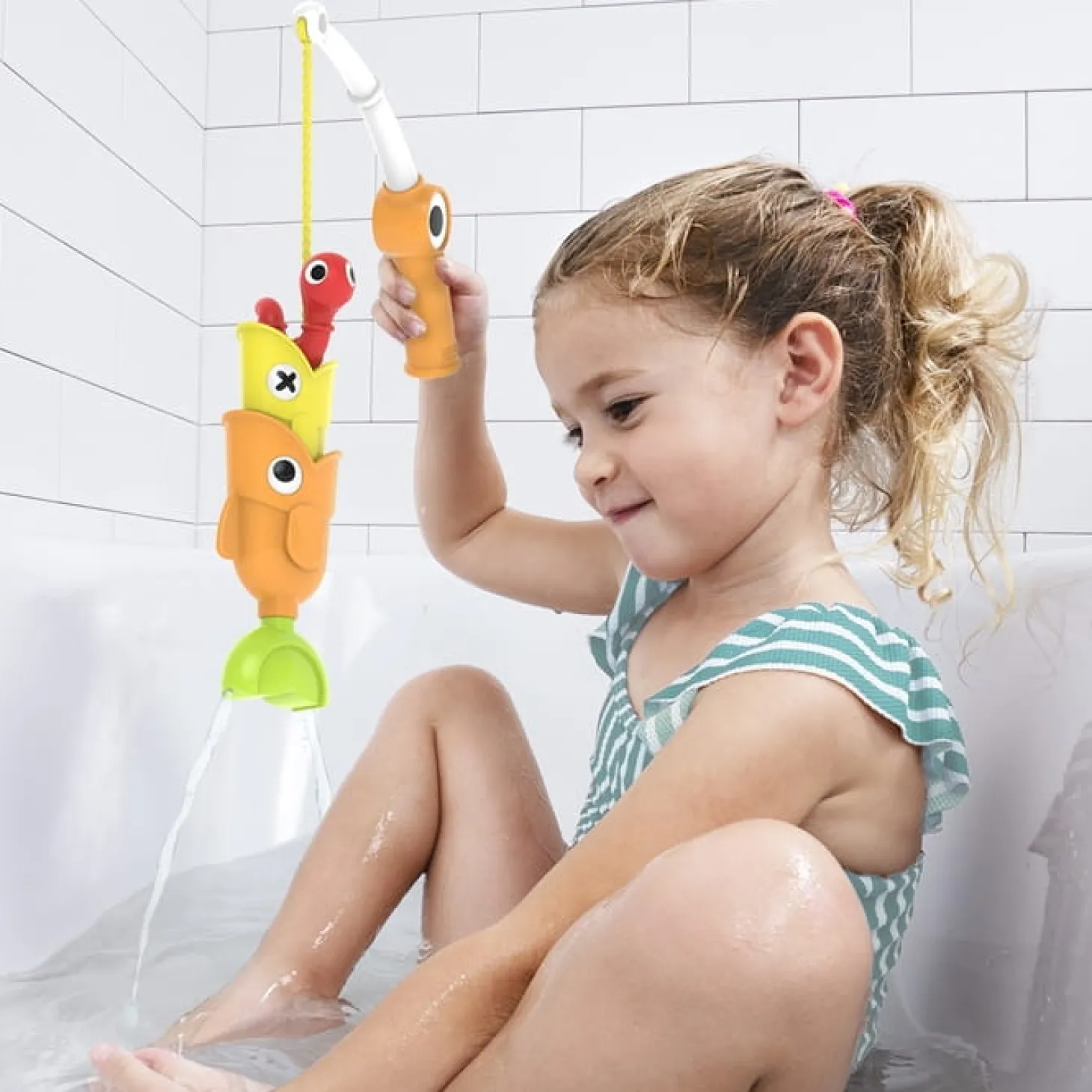Zabawka do wanny łowienie rybek