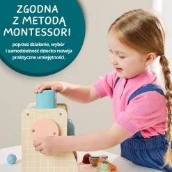 Zabawka edukacyjna duża lodziarnia 3+