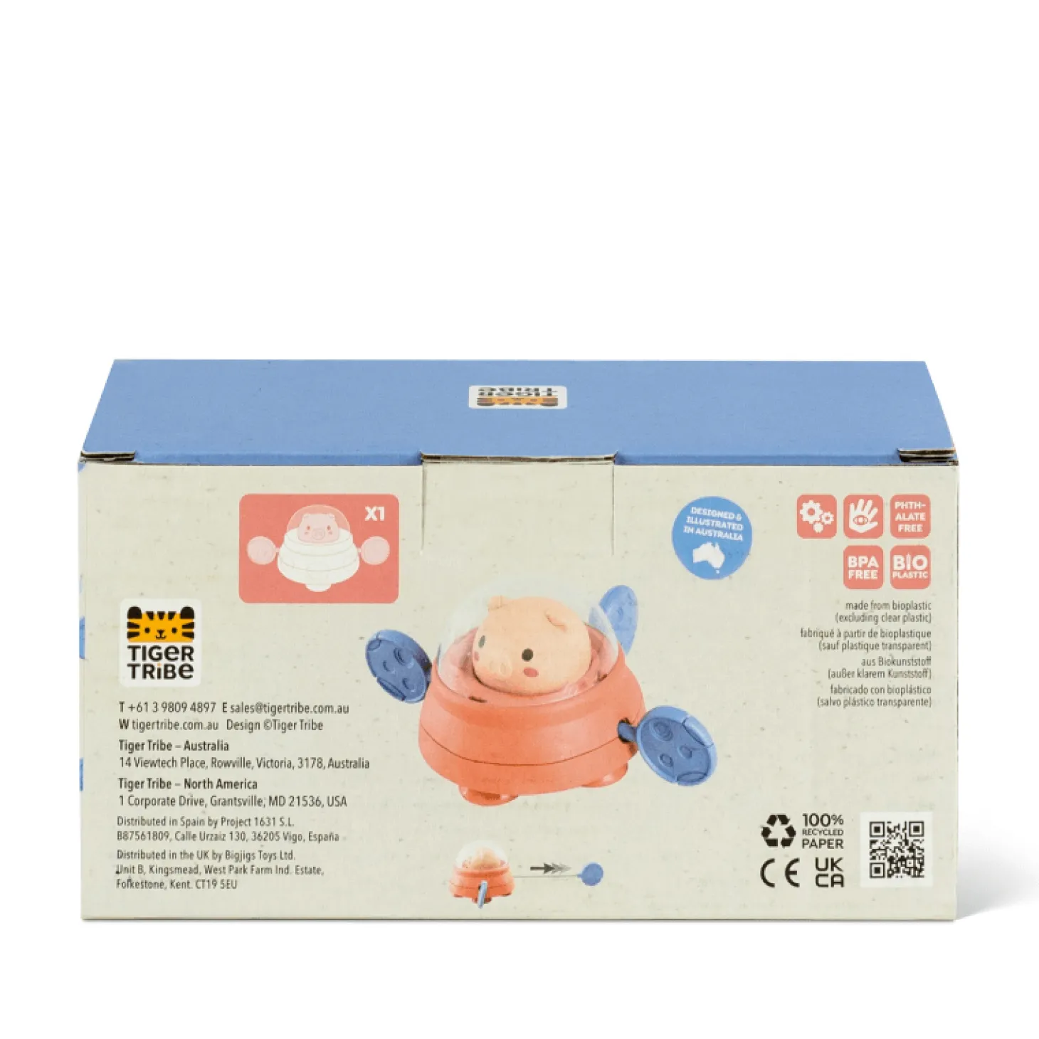 Zabawka Kąpielowa - Kosmiczna Świnka