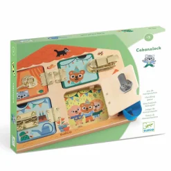 Zabawka manualna domek CABANALOCK