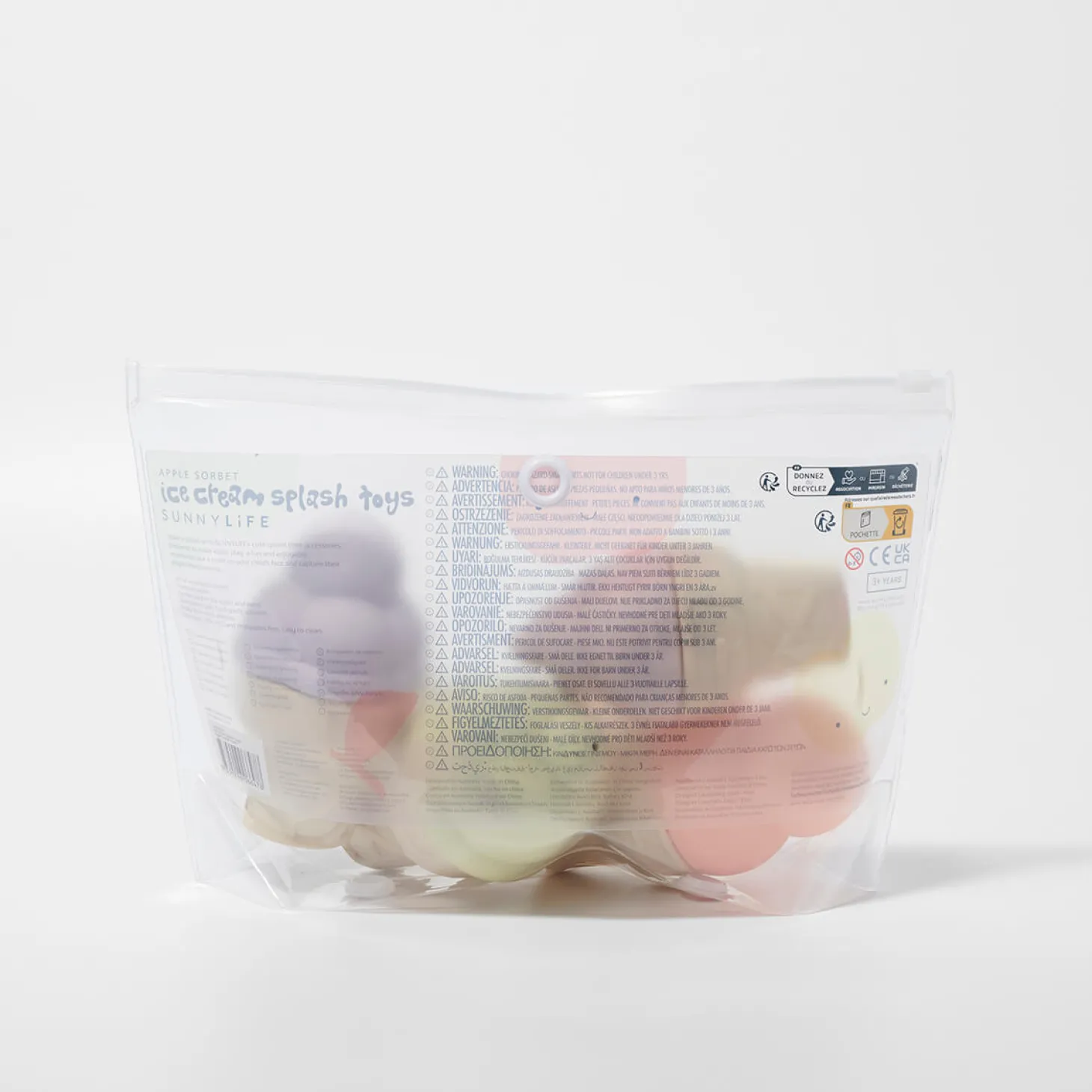 Zabawki do wody Lody Apple Sorbet Multi