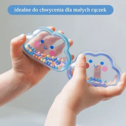 Zabawki Kąpielowe - Kolorowe Chmurki Grzechotki