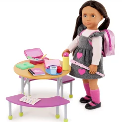 Zestaw akcesoriów dla lalki - Ready for School