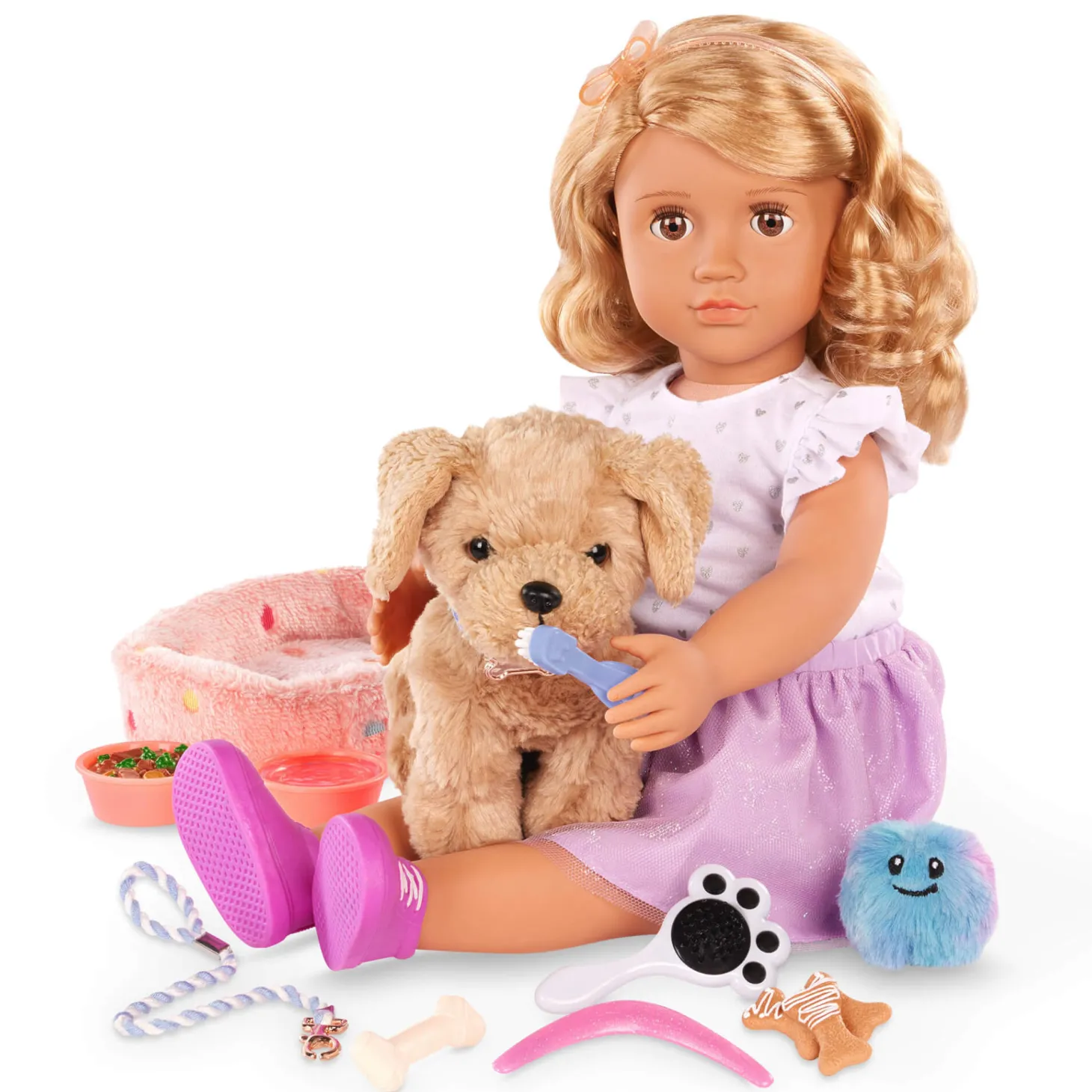 Zestaw akcesoriów - Puppy Care & Play - Legowisko dla pieska