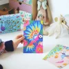 Zestaw artystyczny czarodziejskie cyrkonie - Piękne ptaki 7+