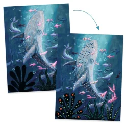 Zestaw artystyczny malowanie 3D - Głębia Oceanu