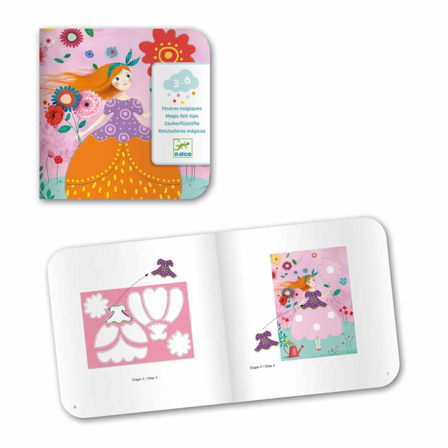 Zestaw artystyczny PRETTY DRESSES 3+