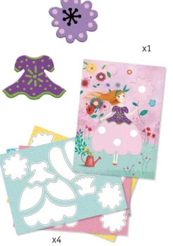 Zestaw artystyczny PRETTY DRESSES 3+