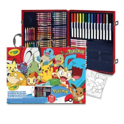 Zestaw artystyczny w walizce 115 el. Pokemon 5+