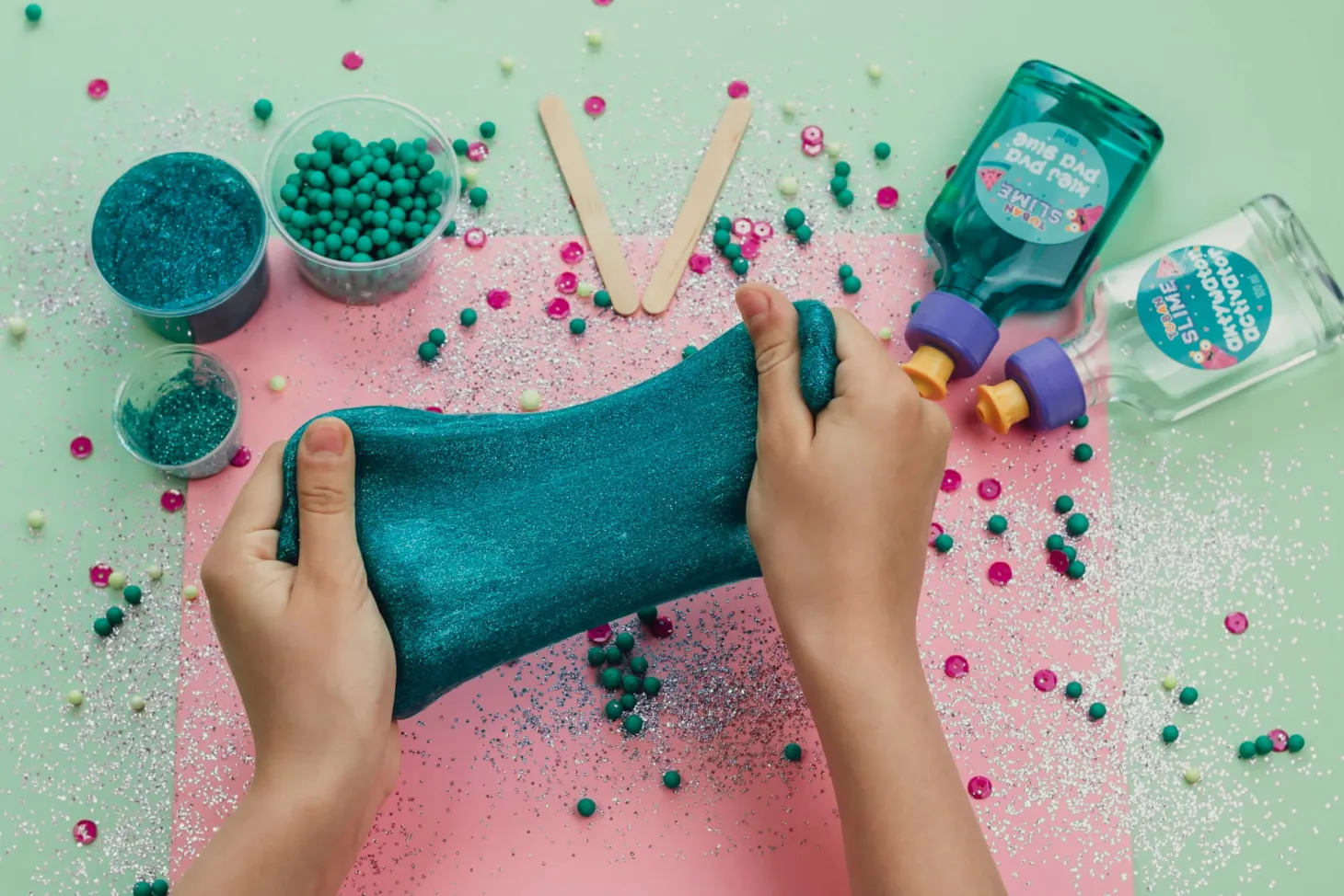 Zestaw DIY Slime - arbuz