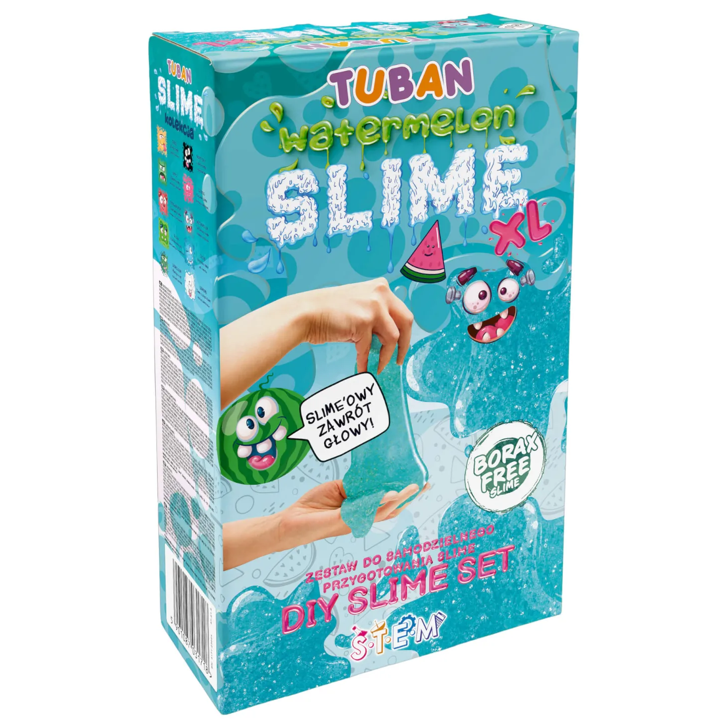 Zestaw DIY Slime - arbuz XL