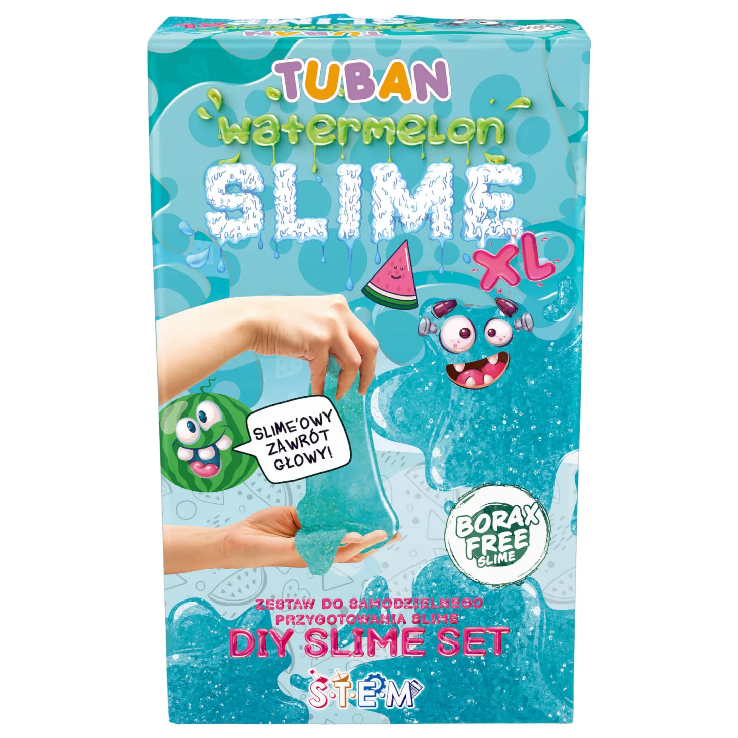 Zestaw DIY Slime - arbuz XL