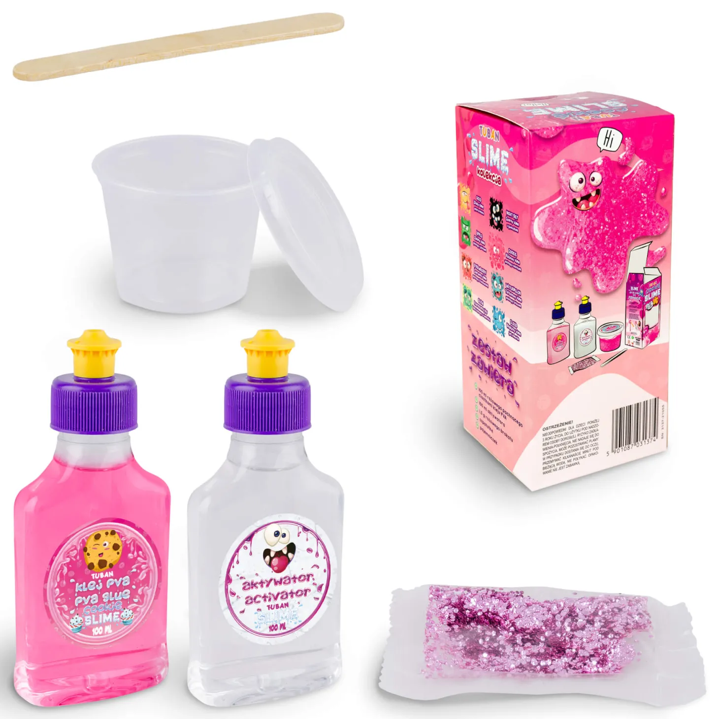 Zestaw DIY Slime - ciasteczko