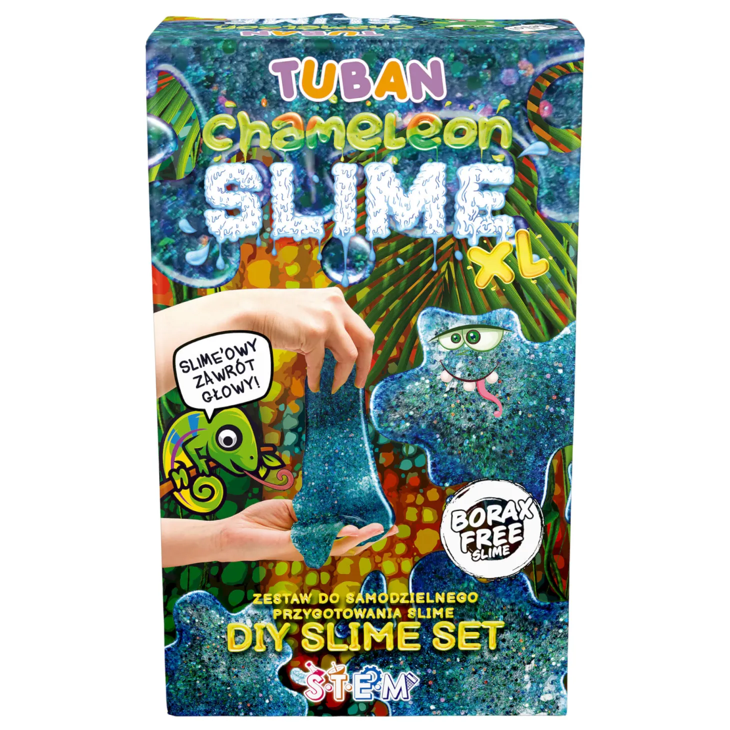 Zestaw DIY Slime - kameleon XL