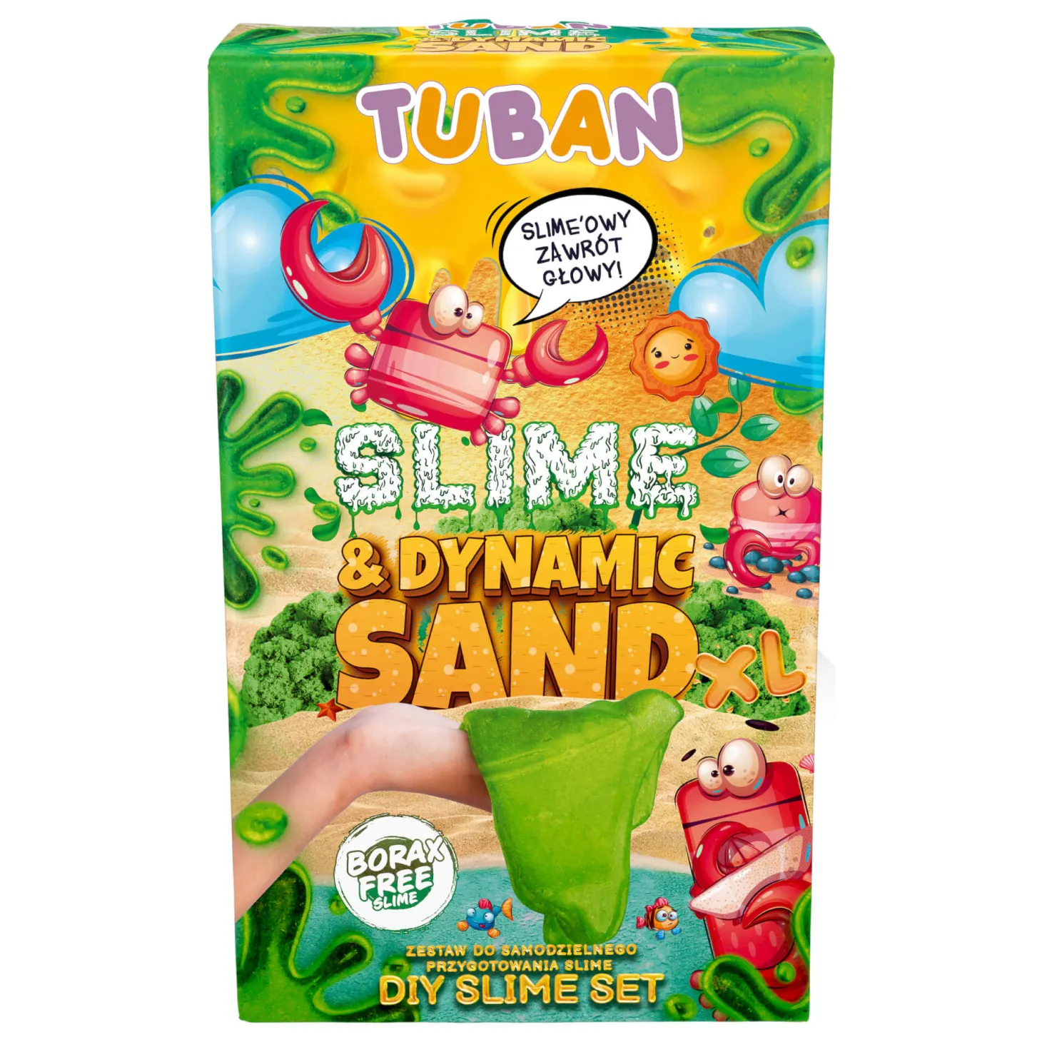 Zestaw DIY – Slime & Piasek Dynamiczny XL