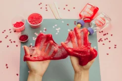 Zestaw DIY Slime - truskawka