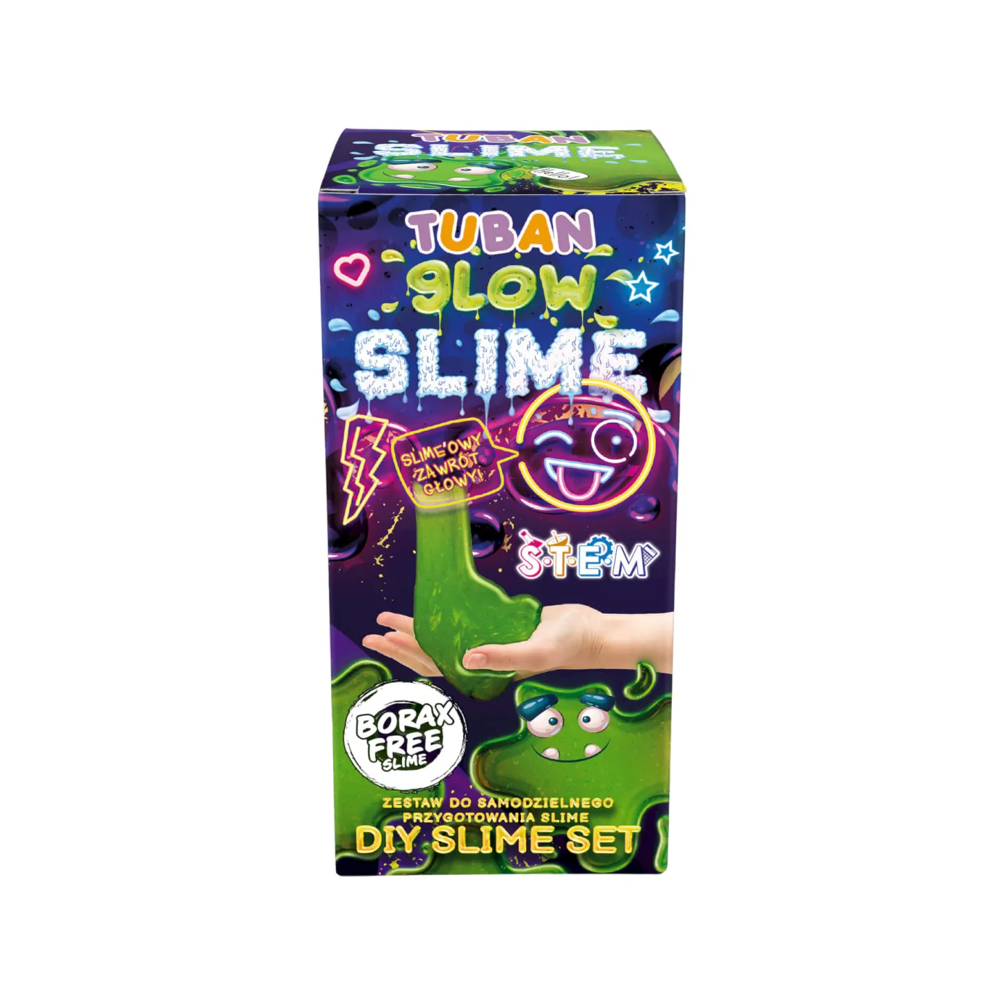 Zestaw DIY Slime - świecący w ciemności