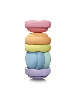 Zestaw do balansowania Stapelstein® Original Mini - Rainbow Pastel, 6el.