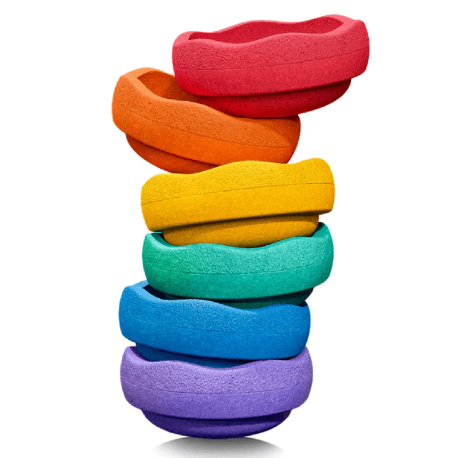 Zestaw do balansowania Stapelstein® Original Mini - Rainbow Classic, 6el.