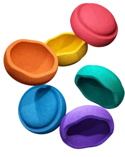 Zestaw do balansowania Stapelstein® Original Mini - Rainbow Classic, 6el.