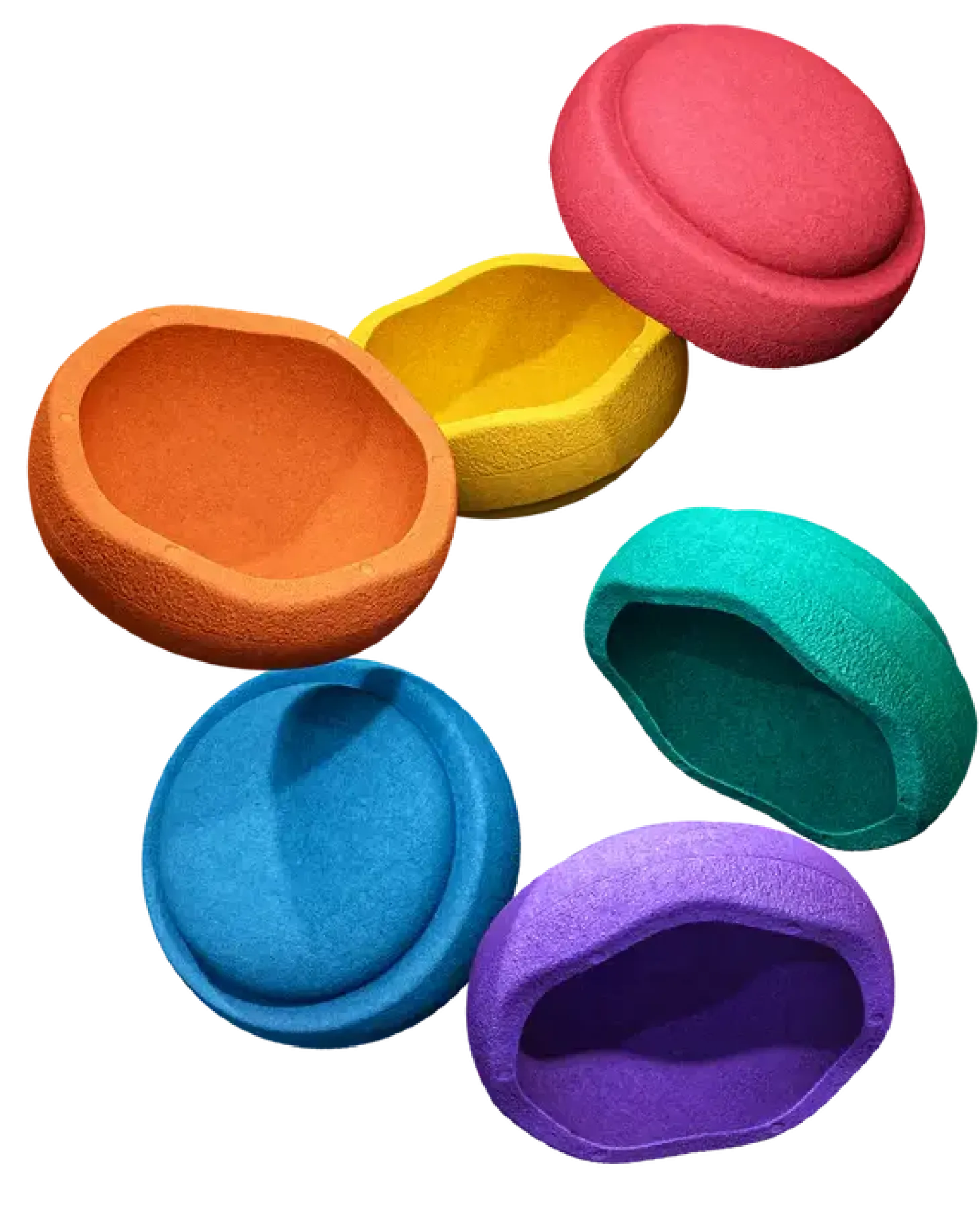 Zestaw do balansowania Stapelstein® Original Mini - Rainbow Classic, 6el.